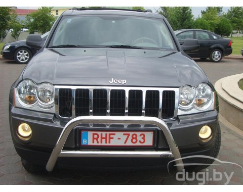 Кенгурятник без гриля "Colt" для Grand Cherokee (2004-2010).